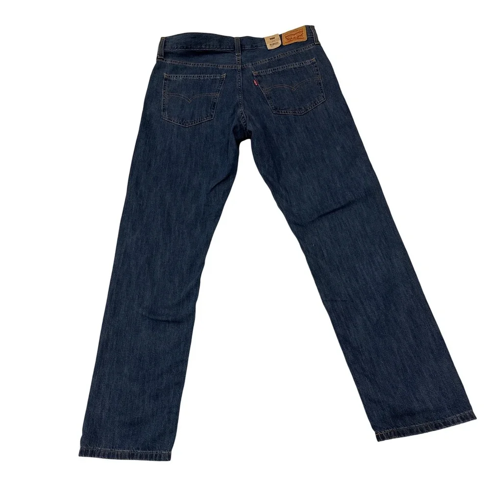Levis Middy straight Jeans women's 30x30 good grades Blue Denim Medium Wash NWT